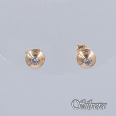 Auksiniai auskarai su cirkoniu AE420