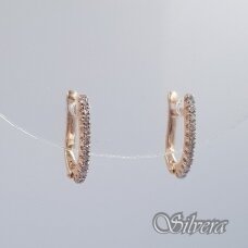 Auksiniai auskarai su deimantais AU990