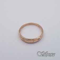 Auksinis žiedas AZ669; 17 mm