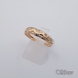 Auksinis žiedas AZ669; 18 mm