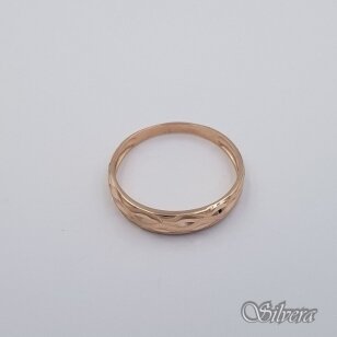 Auksinis žiedas AZ669; 18 mm