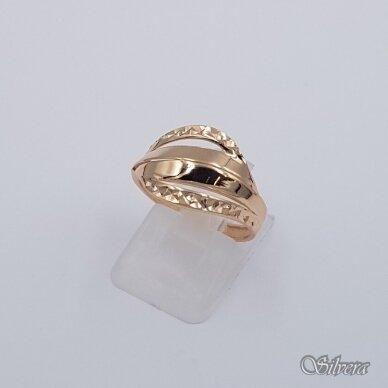 Auksinis žiedas AZ704; 17,5 mm