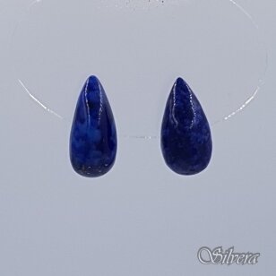 Sudraba auskari ar lapis lazuli Au2702