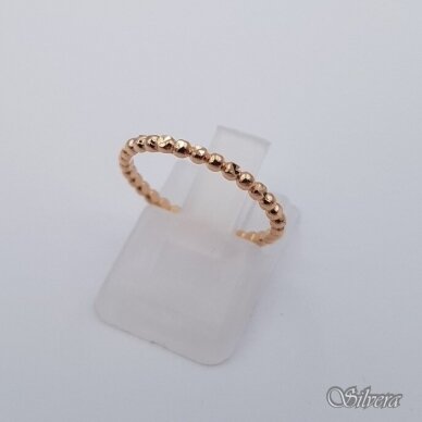Auksinis žiedas AZ699; 15,5 mm
