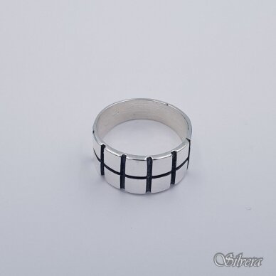 Sidabrinis žiedas Z619; 20 mm 1